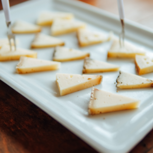 Taste an array of cheeses with the Central Wedge Cheese Shop.